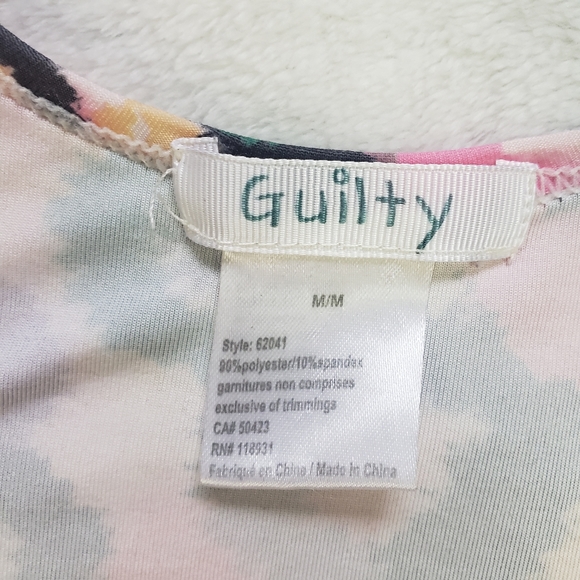 Guilty, Floral Fireworks Colourful Ombre 90s Skater Dress, Medium, Multicoloured - Picture 8 of 14